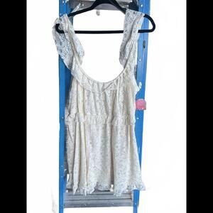 Charming Lace Detail Dress by Arula